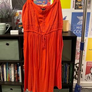 Orange Sundress